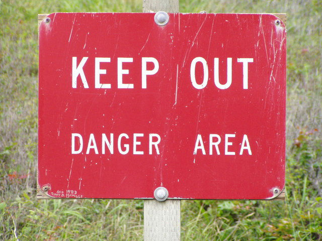 Danger sign