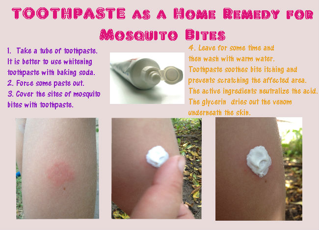 mosquito bites toothpaste itch treat relief itching stop cure mosquitoes summer take tricks end tips soda baking effect fluoride source